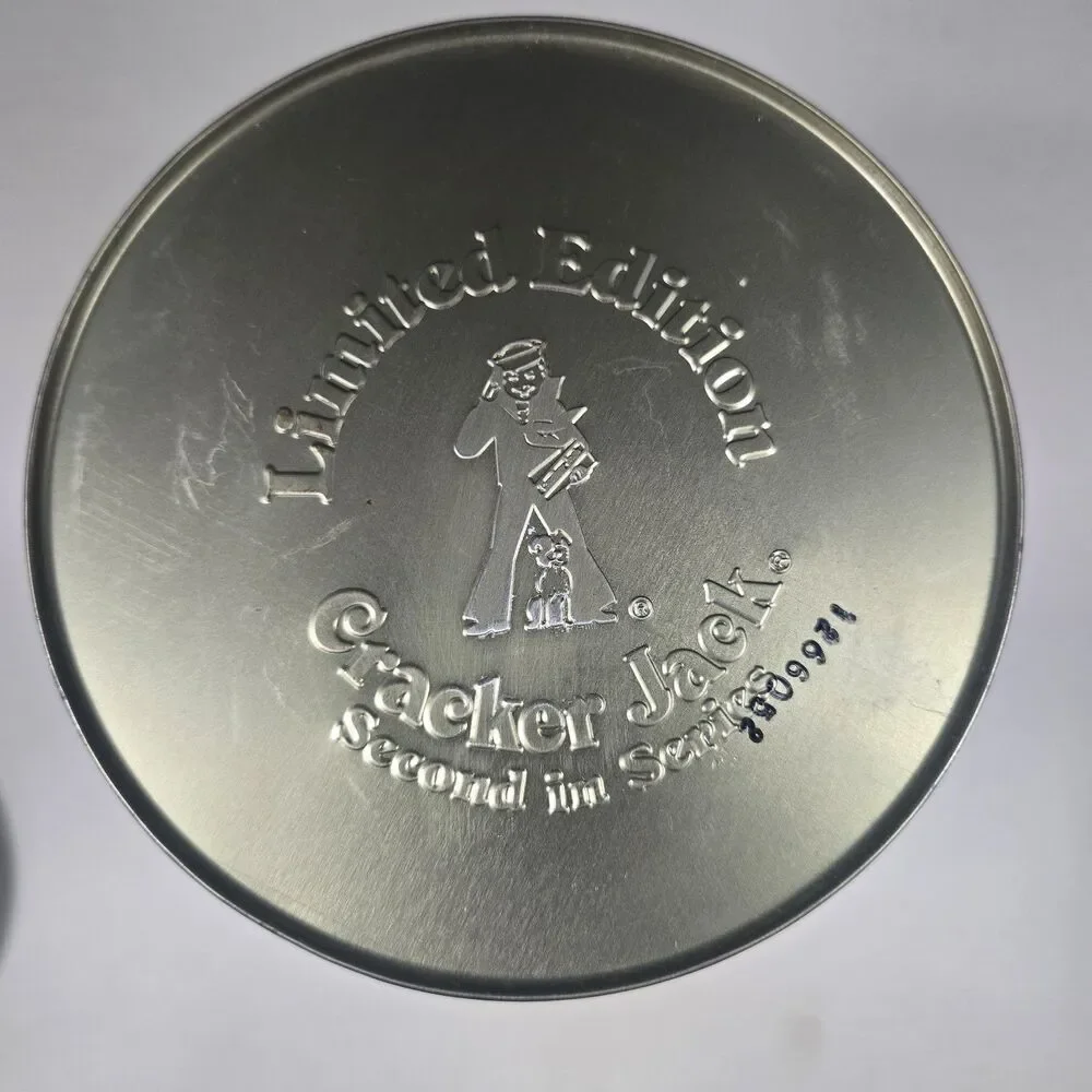 Vintage 1991 Cracker Jack Limited Edition Collector's Tin Second 2nd in Series